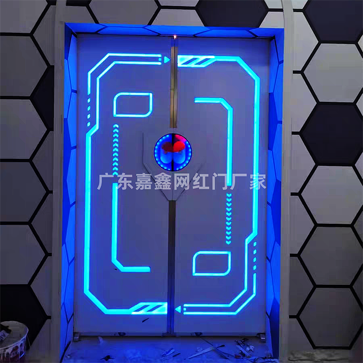 网红门生产厂家 天琪网红酒吧掌纹门