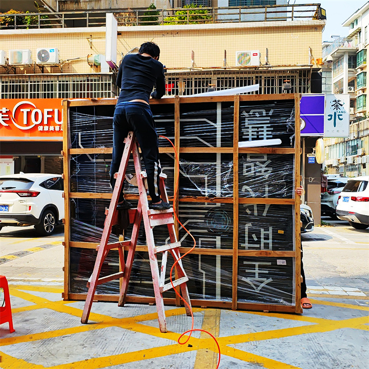 酒吧科技自动门