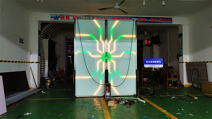 科幻太空飞船大门