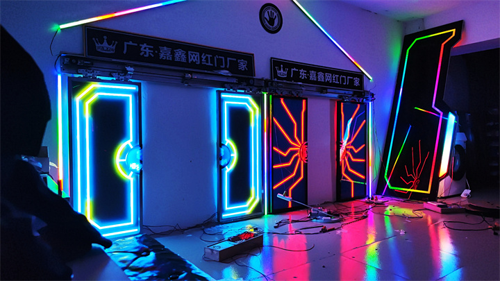 科技感大门