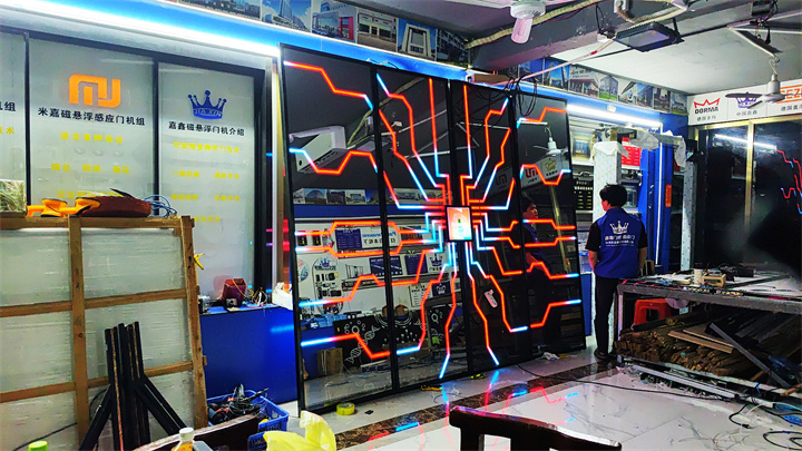 夜店手按掌心机关门厂家